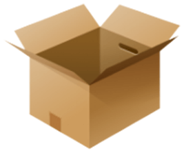 ダンボール詰める